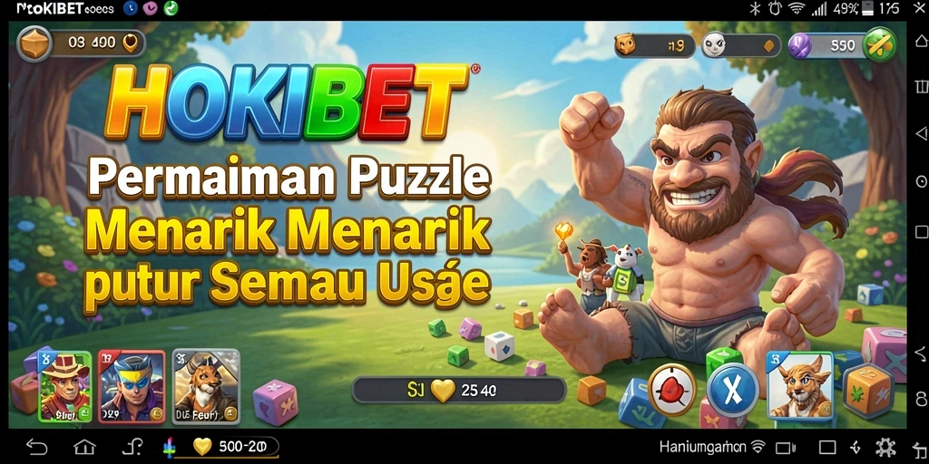 Screenshot gameplay HOKIBET yang menarik dan penuh warna.