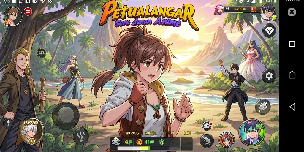 Screenshot menampilkan aksi seru dalam permainan KAKA303.