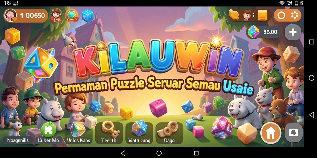 Tampilan gameplay KILAUWIN yang seru dan menantang.