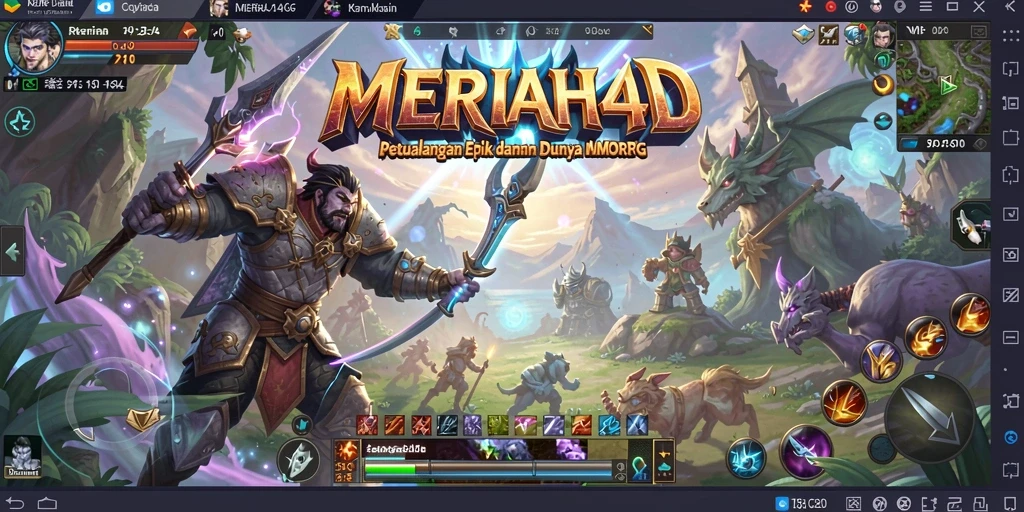 Tampilan gameplay MERIAH4D yang memukau dan menarik.