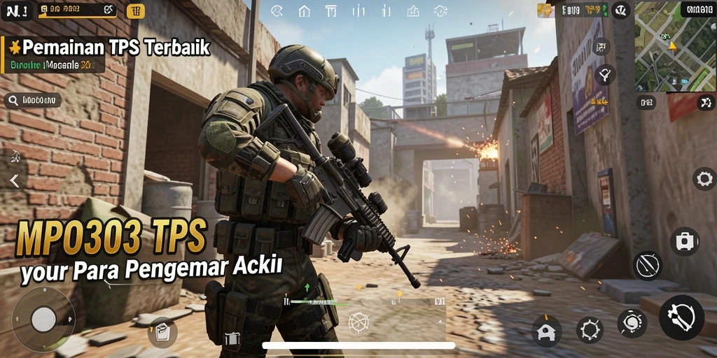 Tangkapan layar MPO303 menunjukkan aksi seru dari gameplay TPS.