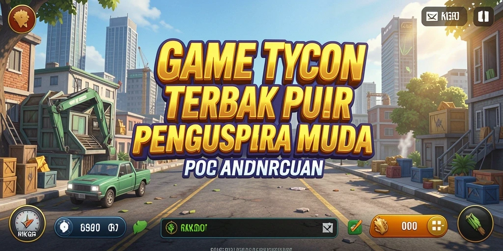 Tampilan gameplay RKGG yang menarik dan menantang dalam dunia Tycoon.