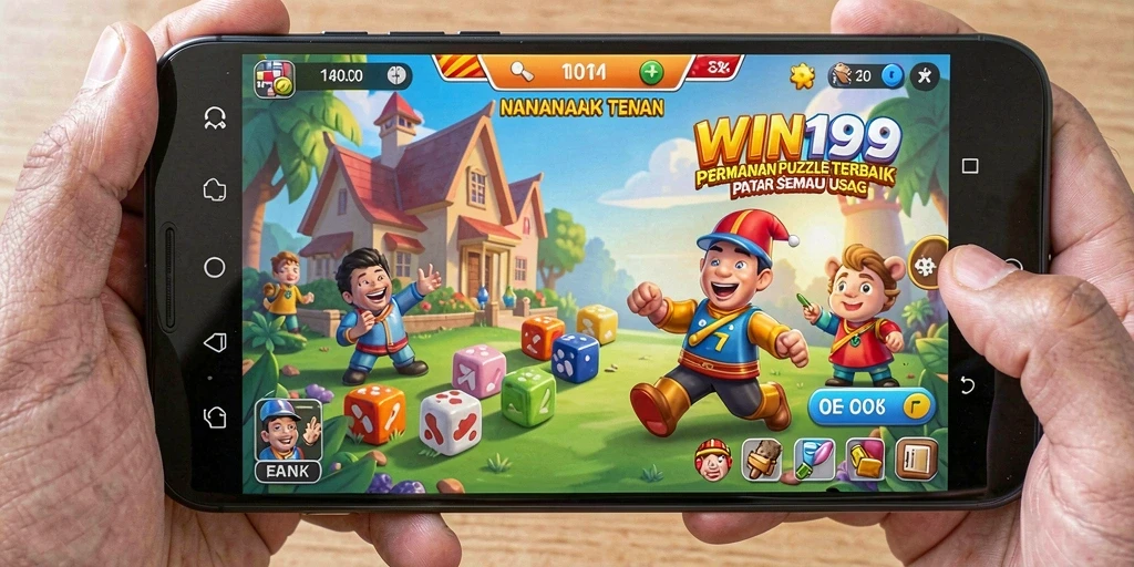 Tampilan gameplay <strong>WIN199</strong> yang penuh warna dan menarik.