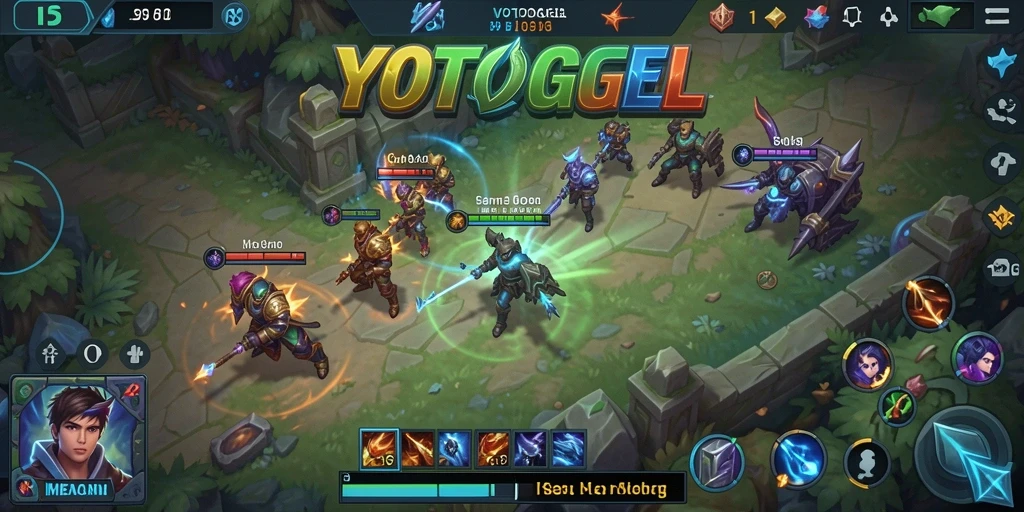 Tampilan gameplay menarik dari YOTOGEL yang penuh aksi